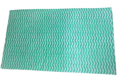 Allzwecktücher-Wischtücher-Spültücher, 275 Tücher, Lochstruktur, grün-weiß, Viskose-Polyester, ca. 50x58 cm (Art. 30989) – Bild 3