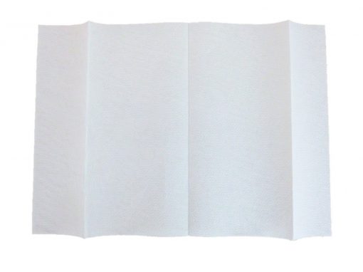Falthandtuch Brod Lux, 2-lagig, hochweiß, Zellstoff, W-Falz, 21x32 cm, 3.200 Tücher (Art. 90510) – Bild 4