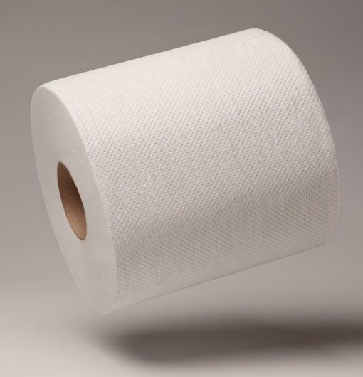 Toilettenpapier Green Hygiene ROLF, 2-lagig, hochweiß, Recyclingpapier (RC), 500 Blatt, Kompaktrolle, 36 Rollen (Art. 90637) – Bild 3