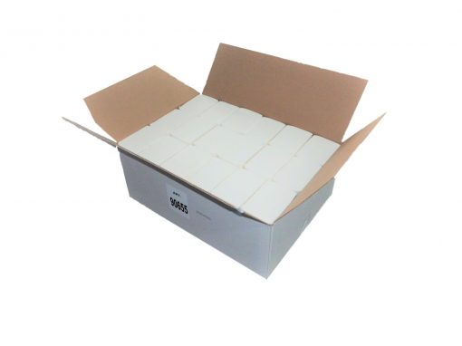 Toilettenpapier Brod Premium Interfalz-Einzelblatt, 2-lagig, hochweiß, Zellstoff, 36x250=9.000 Blatt (Art. 90655) – Bild 2