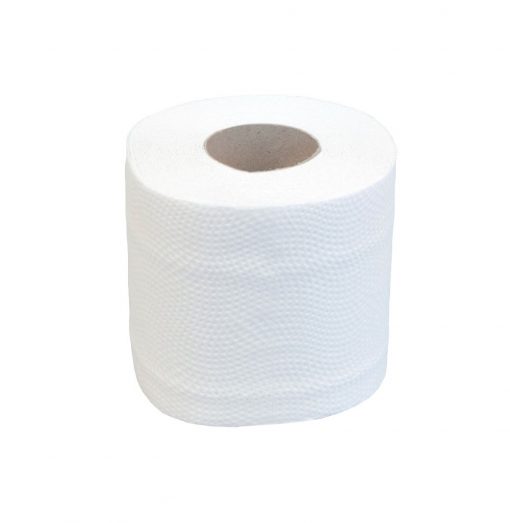 Toilettenpapier Katrin, 2-lagig, weiß, Recyclingpapier (RC), 250 Blatt, 8x8=64 Rollen (Art. 90630) – Bild 2