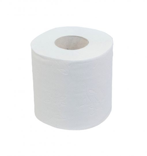 Toilettenpapier Katrin 250, 3-lagig, weiß, Recyclingpapier (RC), 250 Blatt, 9x8=72 Rollen (Art. 90631N) – Bild 2