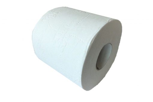 Toilettenpapier Satino Prestige, 3-lagig, hochweiß, Zellstoff-Mix, 250 Blatt, 8x8=64 Rollen (Art. 90642N-S) – Bild 4