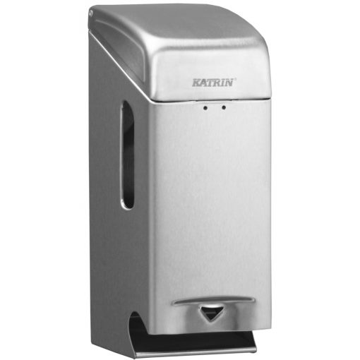 Toilettenpapierspender Katrin für 2 Rollen, silber, Edelstahl (Art. 91008)