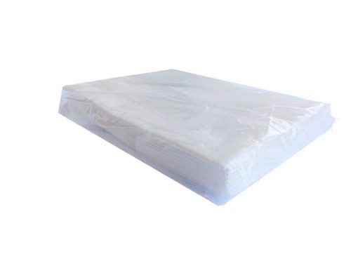 Mikrofasertücher, 500 Tücher, glatte Oberfläche, weiß, Mikrofaser, 30x38 cm, 50x10=500 Tücher (Art. 30040) – Bild 2