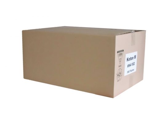 Wischtuch Koton M, 500 Tücher, Universaltücher mit Textilcharakter, glatte Oberflächenstruktur, weiß, Lyocell, 50x38 cm, 1 Karton (Art. 30986) – Bild 4