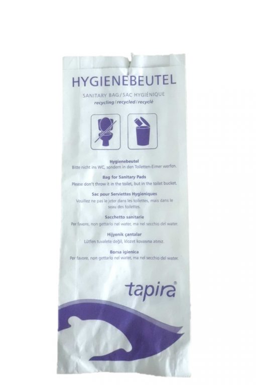 Hygienebeutel Tapira, Papier, 8x125=1000 Stück (Art. 90600) – Bild 4