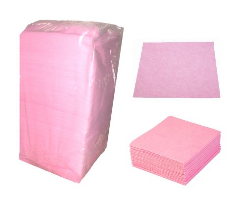 Vlies-Allzwecktuch, 450 Tücher, rosa, 125 g/m², 38x40 cm, Viskose/Propylen, 10 kg im Polysack (Art. 91002-S) – Bild 5