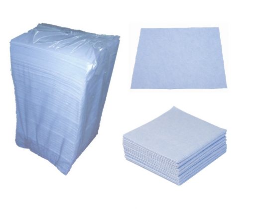 Vlies-Allzwecktuch, 450 Tücher, blau, 125 g/m², 38×40 cm, Viskose/Propylen, 10 kg im Polysack (Art. 91003-S) – Bild 4