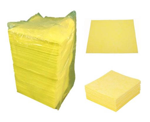 Vlies-Allzwecktuch, 450 Tücher, gelb, 125 g/m², 38×40 cm, Viskose/Propylen, 10 kg im Polysack (Art. 91004-S) – Bild 3