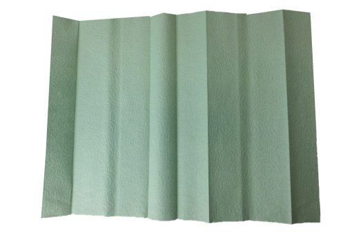 Falthandtuch Fripa Verde, 1-lagig, grün, Recyclingpapier (RC), C-Falz, 25x33 cm, 3600 Tücher (Art. 90530N) – Bild 4