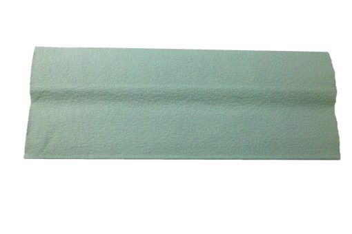 Falthandtuch Fripa Verde, 1-lagig, grün, Recyclingpapier (RC), C-Falz, 25x33 cm, 3600 Tücher (Art. 90530N) – Bild 3