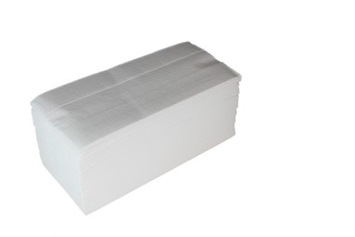 Falthandtuch Paperdi, 2-lagig, hochweiß, Zellstoff, C-Falz, 23x31cm, 3600 Tücher (Art. 90480-1) – Bild 2