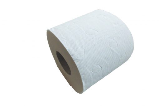 Toilettenpapier Paperdi, 3-lagig, hochweiß, Zellstoff, 250 Blatt, 8x8=64 Rollen (Art. 90631N-2) – Bild 4