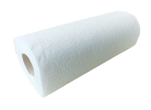 Küchenrolle Satino Comfort, 2-lagig, hochweiß, Recyclingpapier (RC), 26x22 cm, 8x4=32 Rollen (Art. 90643N) – Bild 2