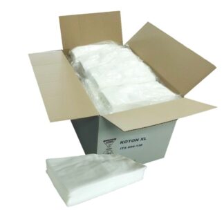 Wischtuch Koton XL 50x58 cm weiß 500 Tücher im Karton