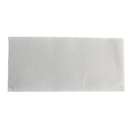 Falthandtuch Katrin Zick Zack, 2-lagig, weiß, Recyclingpapier (RC), V-Falz, 24,4x23 cm, 4000 Tücher (Art. 90496) – Bild 3