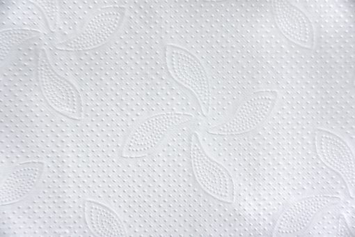 Falthandtuch Katrin Zick Zack, 2-lagig, weiß, Recyclingpapier (RC), V-Falz, 24,4x23 cm, 4000 Tücher (Art. 90496) – Bild 2