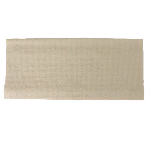 Falthandtuch Huchtemeier, 1-lagig, natur, Recyclingpapier (RC), V-Falz, 25x23 cm, 5000 Tücher (Art. 90526) – Bild 3