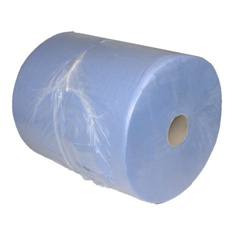 Putztuchrolle Huchtemeier, 1000 Blatt, 3-lagig, blau, Zellstoff-Mix, 36x35 cm, 350 m, perforiert, 1 Rolle (Art. 30385-1-S)
