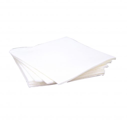 Vlies-Allzwecktuch, ca. 450 Tücher, weiß, 125 g/m², 38x40 cm, Viskose/Polypropylen, 10 kg im Polysack (Art. 91001-S) – Bild 2
