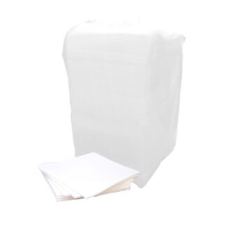 Vlies-Allzwecktuch, ca. 450 Tücher, weiß, 125 g/m², 38x40 cm, Viskose/Polypropylen, 10 kg im Polysack