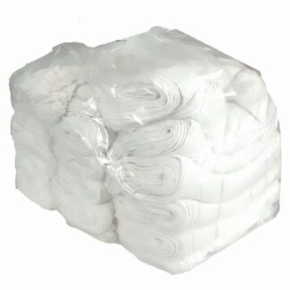 Maschinenputztücher gewebt, rohweiß, 40x40 cm, 550 Tücher, 10 kg Sack