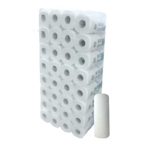 Küchenrolle Katrin Plus, 3-lagig, 64 Blatt, weiß, Zellstoff, 26x23 cm, 8x4=32 Rollen (Art. 90656)
