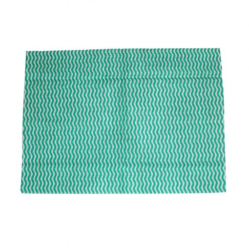 Allzwecktücher-Wischtücher-Spültücher, 25 Tücher, Lochstruktur, grün-weiß, Viskose-Polyester, ca. 25×38 cm (Art. 30994-2) – Bild 2