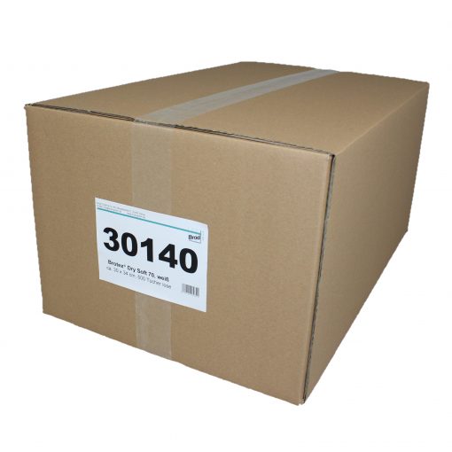 Brotex® Dry Soft 70, 500 Tücher, Airlaid Wischtücher, einseitig geprägt, weiß, Zellstoff, 30x34 cm, 500 Tücher (Art. 30140) – Bild 7