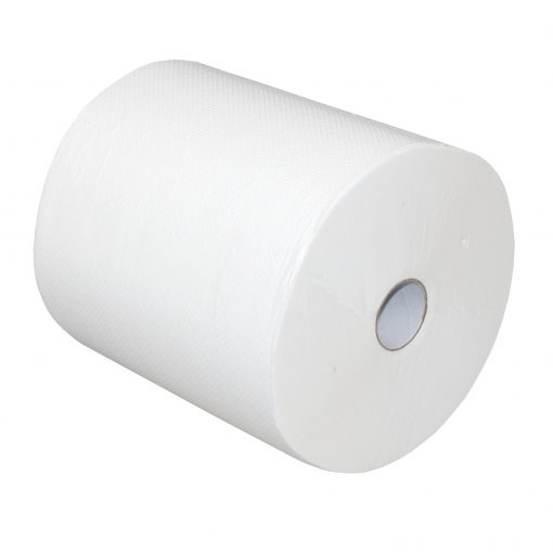 Handtuchrolle Brod 140, für Autocut-Spender, 2-lagig, hochweiß, Zellstoff, 20 cm breit, 140 m, unperforiert, 6 Rollen (Art. 90467) – Bild 3