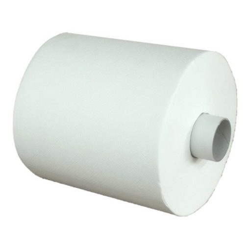 Handtuchrolle Brod 130, 2-lagig, weiß, Zellstoff, 19 cm breit, 130 m, unperforiert, Centerfeed, 6 Rollen (Art. 90468) – Bild 3
