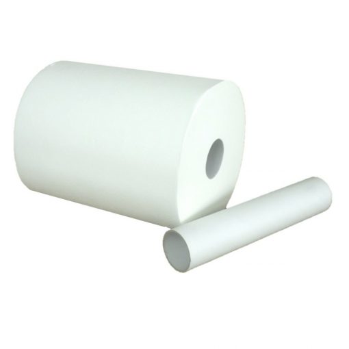 Handtuchrolle Brod 140, 2-lagig, hochweiß, Zellstoff, 24 cm breit, 140 m, unperforiert, Centerfeed, 6 Rollen (Art. 90469) – Bild 2