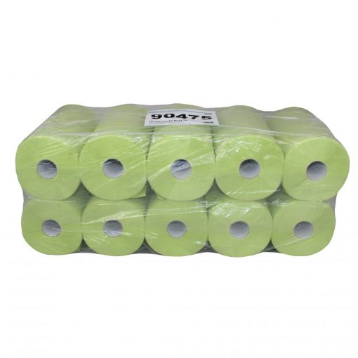 Handtuchrolle Brod 70, 2-lagig, grün, Zellstoff, 23 cm breit, 70 m, unperforiert, 10 Rollen (Art. 90475) – Bild 4
