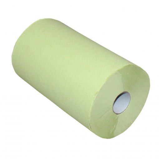 Handtuchrolle Brod 70, 2-lagig, grün, Zellstoff, 23 cm breit, 70 m, unperforiert, 10 Rollen (Art. 90475) – Bild 5