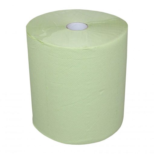 Handtuchrolle Brod 140, 2-lagig, grün, Zellstoff, 21 cm breit, 140 m, unperforiert, 6 Rollen (Art. 90477) – Bild 6