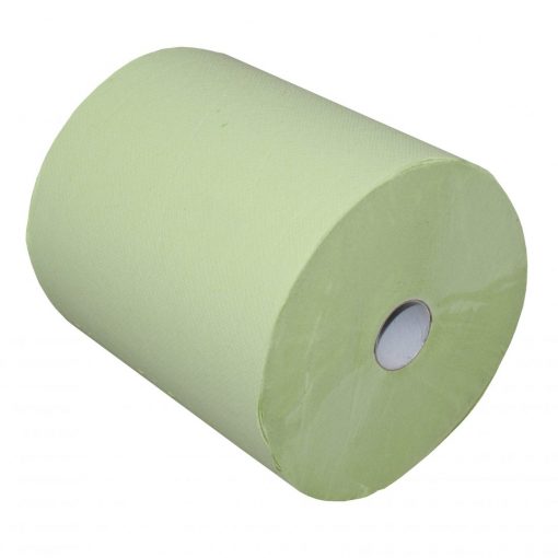Handtuchrolle Brod 140, 2-lagig, grün, Zellstoff, 21 cm breit, 140 m, unperforiert, 6 Rollen (Art. 90477) – Bild 5