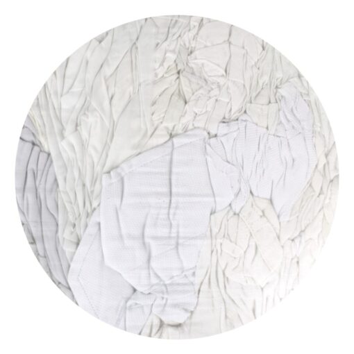 Kattun-Putzlappen, weiß, Baumwolle-Polyester, 10 kg (Art. 11070) – Bild 3