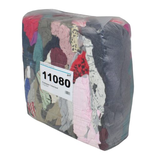 Poliertrikot Industrie-Putzlappen, bunt, Baumwolle, 10 kg Sack (Art. 11080) – Bild 2