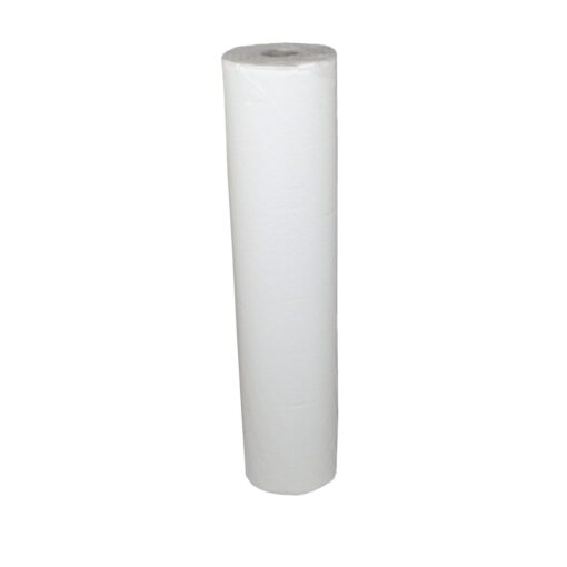 Ärzterollen/Ärztekrepp, hochweiß, 2-lagig, Zellstoff, perforiert, 55 ×37 cm, 135 Abrisse, 50 m, 9 Rollen (Art. 30555-1) – Bild 4
