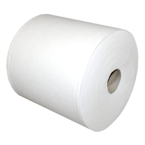 NOWOLIN® Poliertuch 65, Textilcharakter, 500 Blatt, glatte Oberflächenstruktur, weiß, Viskose/Polyester, ca. 30x38 cm, 1 Rolle (Art. 31011) – Bild 3