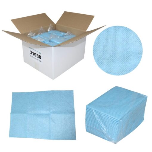 NOWOLIN® Extra Plus Lavette 80, 150 Tücher, Universaltücher mit Textilcharakter, Lochstruktur, blau, Viskose/Polyester, 50x38 cm, 6×25=150 Tücher (Art. 31030) – Bild 4
