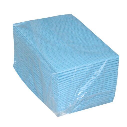 NOWOLIN® Extra Plus Lavette 80, 150 Tücher, Universaltücher mit Textilcharakter, Lochstruktur, blau, Viskose/Polyester, 50x38 cm, 6×25=150 Tücher (Art. 31030) – Bild 2
