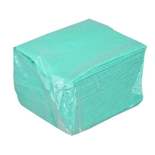 NOWOLIN® Extra Plus Lavette 80, 150 Tücher, Universaltücher mit Textilcharakter, Lochstruktur, grün, Viskose/Polyester, 50×38 cm, 6×25=150 Tücher (Art. 31031) – Bild 2