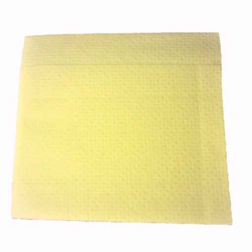 NOWOLIN® Extra Plus Lavette 80, 150 Tücher, Universaltücher mit Textilcharakter, Lochstruktur, gelb, Viskose/Polyester, 50×38 cm, 6×25=150 Tücher (Art. 31032) – Bild 4