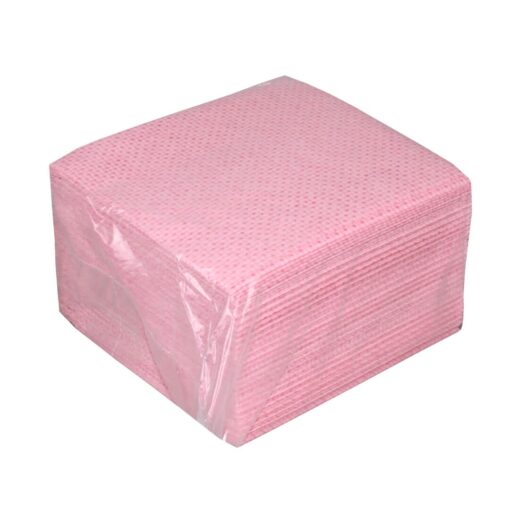 NOWOLIN® Extra Plus Lavette 80, 150 Tücher, Universaltücher mit Textilcharakter, Lochstruktur, rosa, Viskose/Polyester, 50×38 cm, 6×25=150 Tücher (Art. 31033) – Bild 2