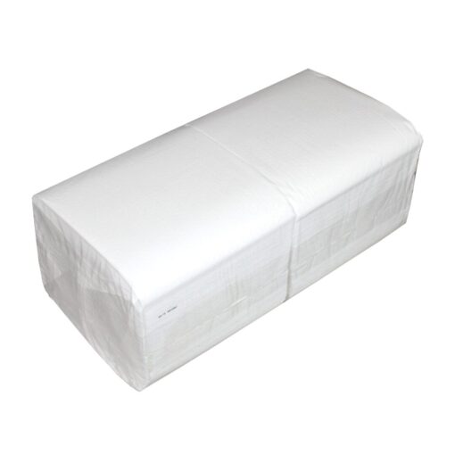 Servietten Huchtemeier, 1-lagig, weiß, Zellstoff, 32,5×32 cm, 1/4 Falz, 9×500=4.500 Stück (Art. 90610N) – Bild 5