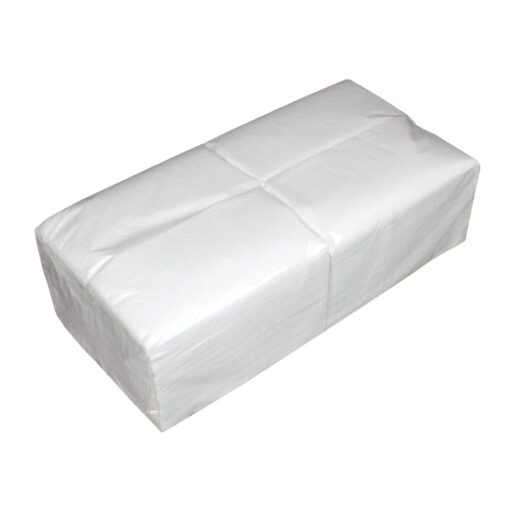 Servietten Huchtemeier, 1-lagig, weiß, Zellstoff, 32,5×32 cm, 1/8 Falz, 9×500=4.500 Stück (Art. 90620N) – Bild 5