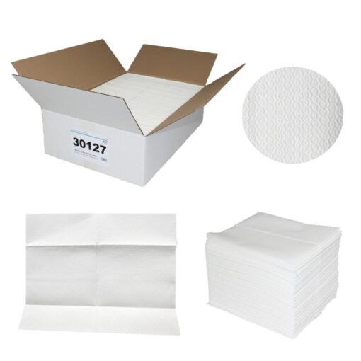 Brotex® Dry Soft 57, 560 Tücher, Airlaid Wischtücher, einseitig geprägt, weiß, Zellstoff, 30x38 cm ( Art. 30127) – Bild 3