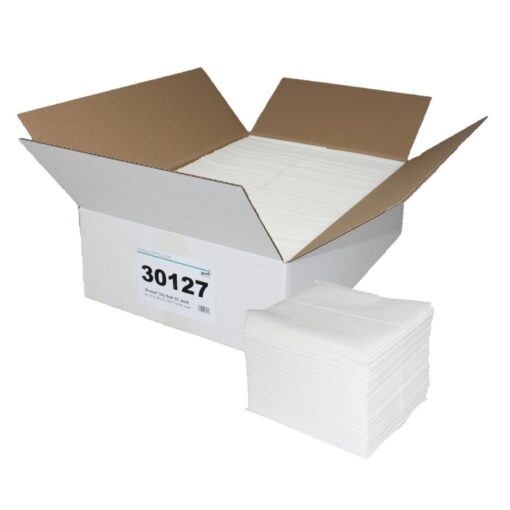 Brotex® Dry Soft 57, 560 Tücher, Airlaid Wischtücher, einseitig geprägt, weiß, Zellstoff, 30x38 cm ( Art. 30127)